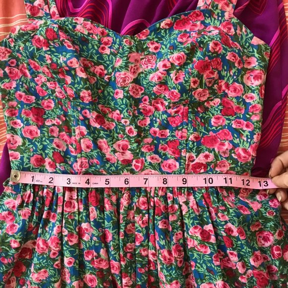 Floral ASOS bustier sundress - Picture 3 of 4